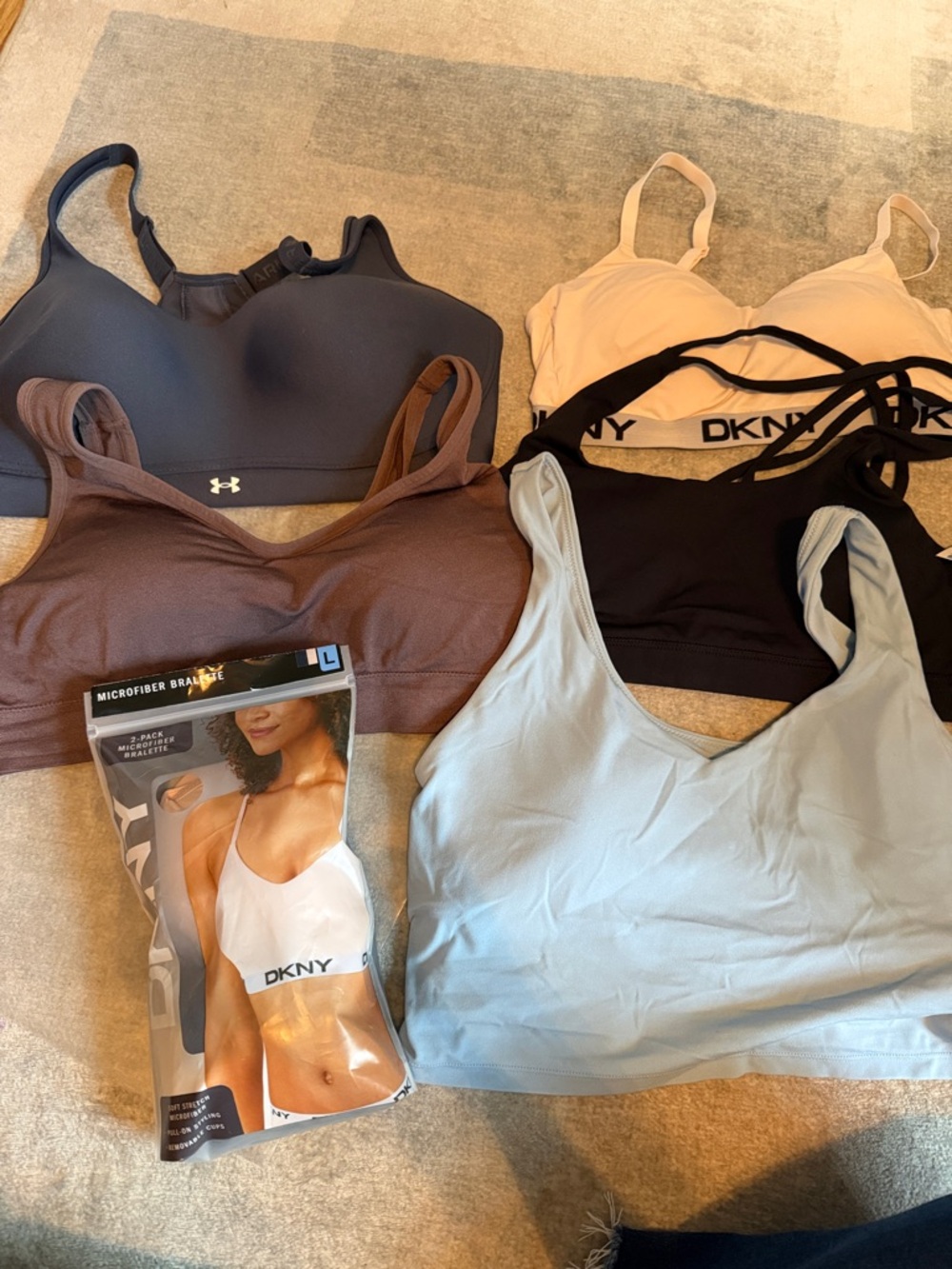 Size large bralettes lot